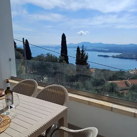 Willa Villa Filothea With Jacuzzi & Sv By Corfuescapes Spartylas