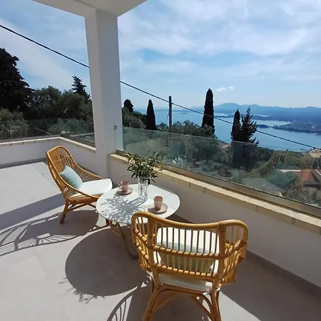 Willa Villa Filothea With Jacuzzi & Sv By Corfuescapes *