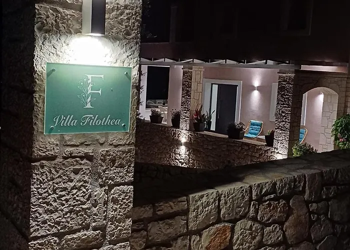 Filothea With Jacuzzi & Sv By Corfuescapes Villa Spartylas