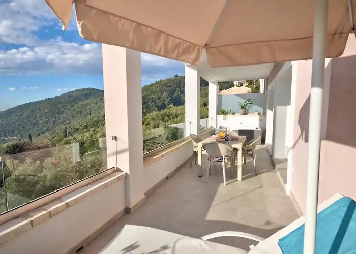 Filothea With Jacuzzi & Sv By Corfuescapes Villa Spartylas