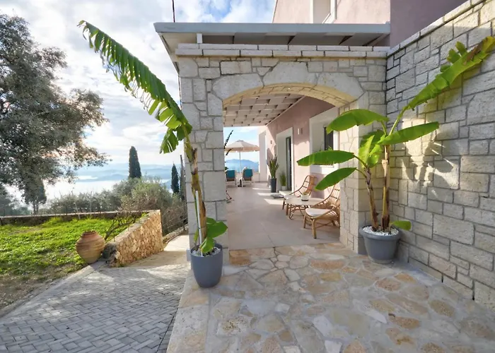 Filothea With Jacuzzi & Sv By Corfuescapes