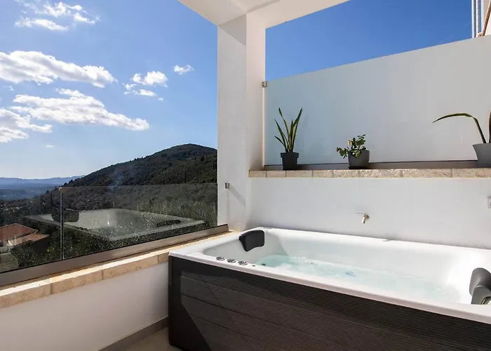 Вилла Filothea With Jacuzzi & Sv By Corfuescapes *