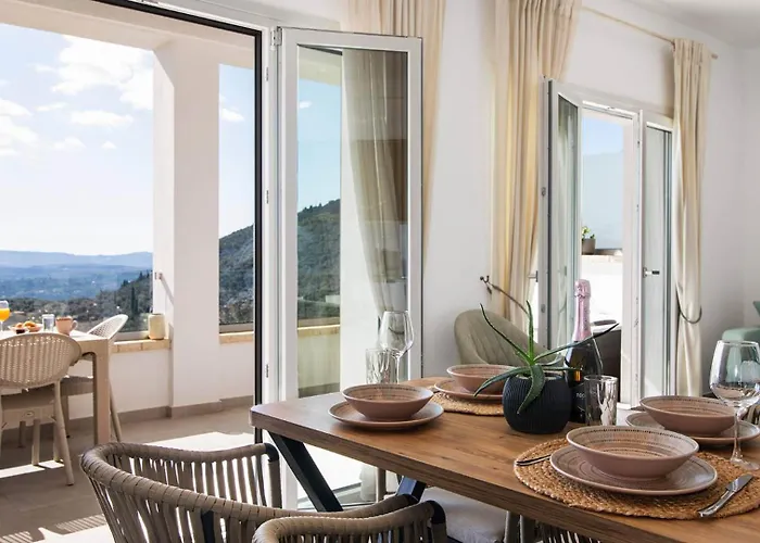 Вилла Filothea With Jacuzzi & Sv By Corfuescapes Spartylas