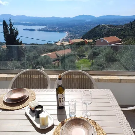 Filothea With Jacuzzi & Sv By Corfuescapes Villa Spartylas