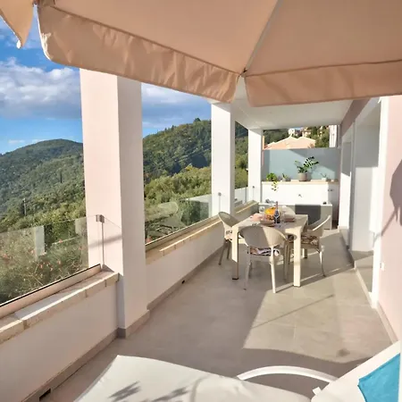 Filothea With Jacuzzi & Sv By Corfuescapes Villa Spartylas