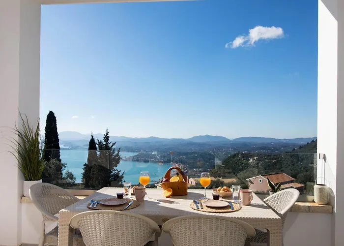 Filothea With Jacuzzi & Sv By Corfuescapes Villa *