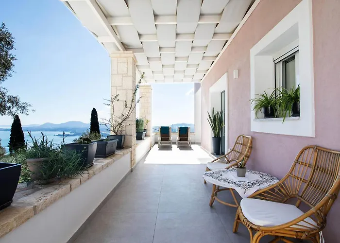 Villa Filothea With Jacuzzi & Sv By Corfuescapes *